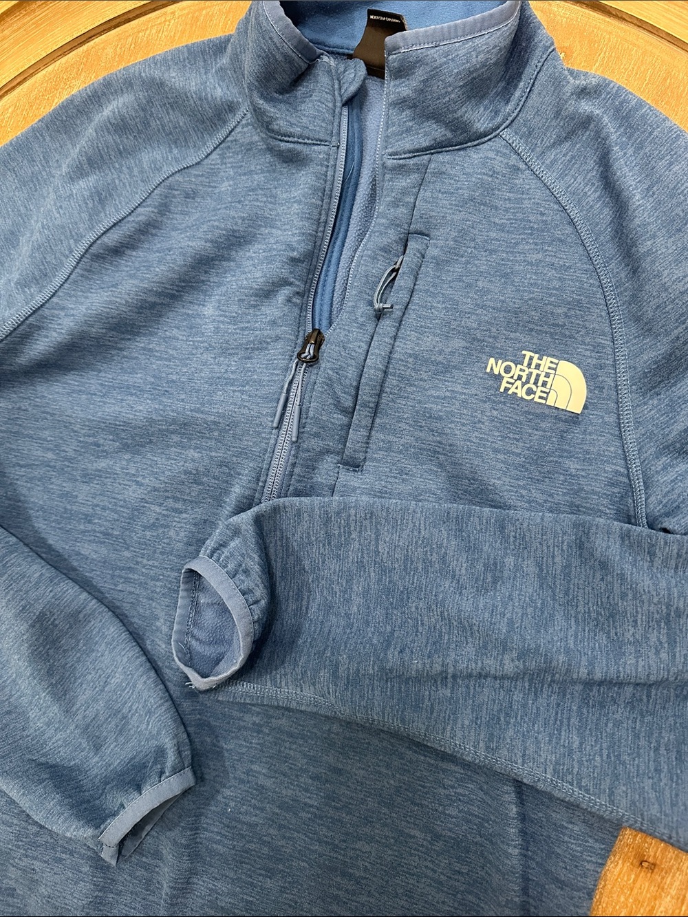 The North Face Men’s Canyonlands 1/2 Zip Fleece Pullover F22 Blue Heather